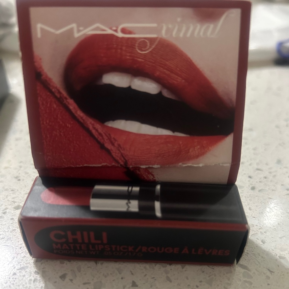 MAC Cosmetics Chili Matte Lipstick - Bold Red
